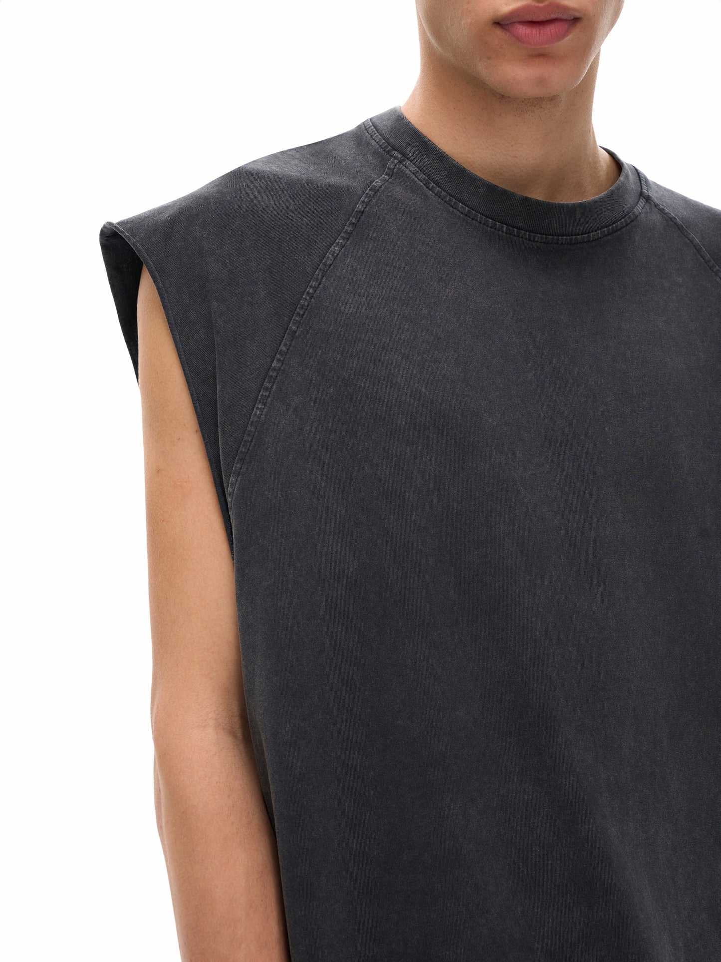 Turtule Hermit - Snow Washed Tank Top